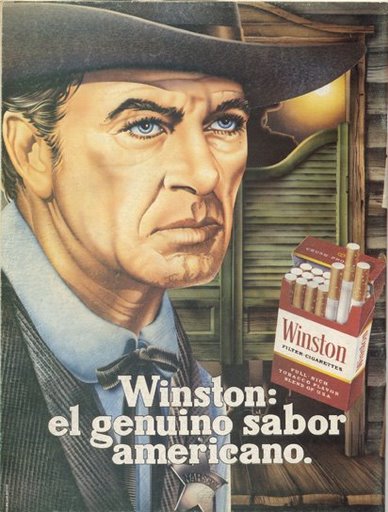 Historia de la publicidad: 1981 Winston