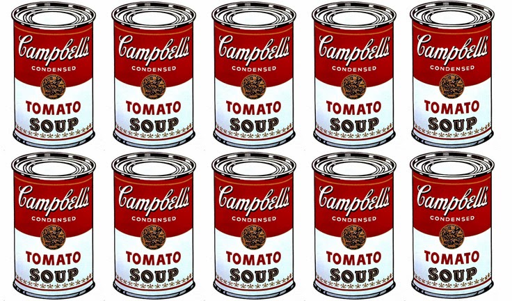 Latas de sopa Campbell, Andy Warhol. 1983