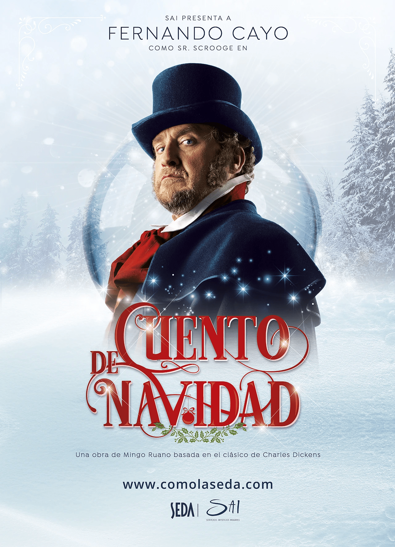 Fernando Cayo Cuento de Navidad es un clásico un espectáculo muy