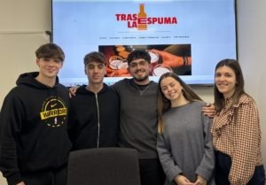 Presentación del proyecto "Tras la espuma"