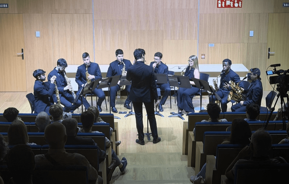 El Ensemble de Saxofones del CSMA protagoniza una nueva cita de En Petit Comité en la Universidad de Zaragoza